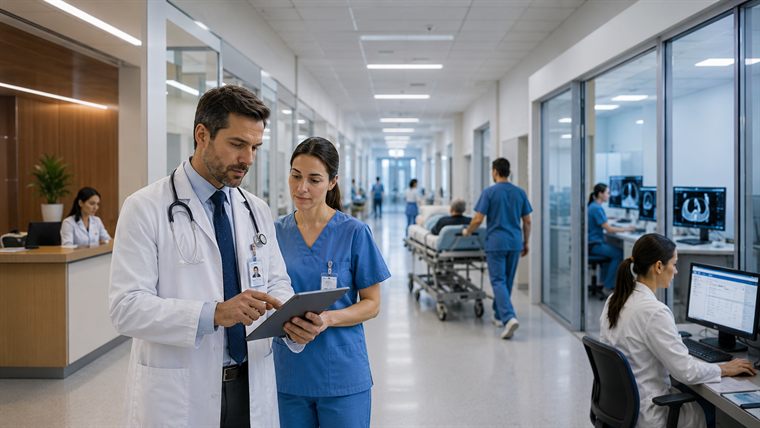 Kórházi működés egy közös rendszerben